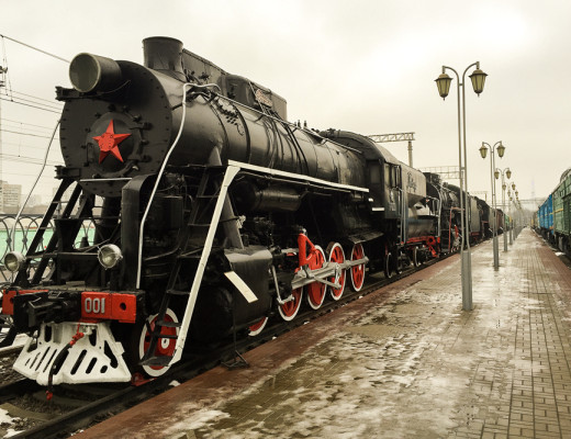 Rizhskaya railway museum